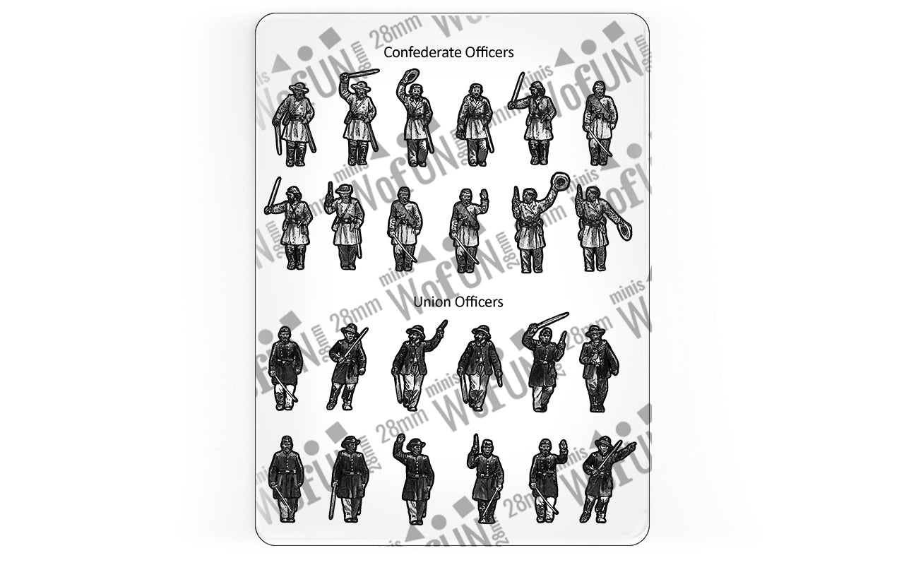 Individual Officers - Union & Confederate