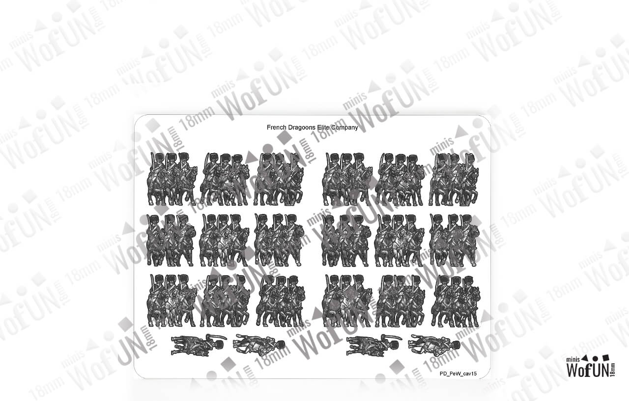 French Dragoons Elite Company