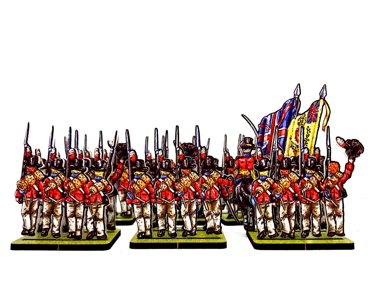 De Roll's Regiment, Red Coats