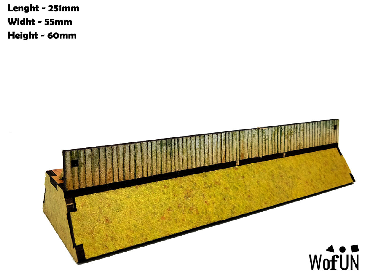 28mm Burgh Rampart Straight