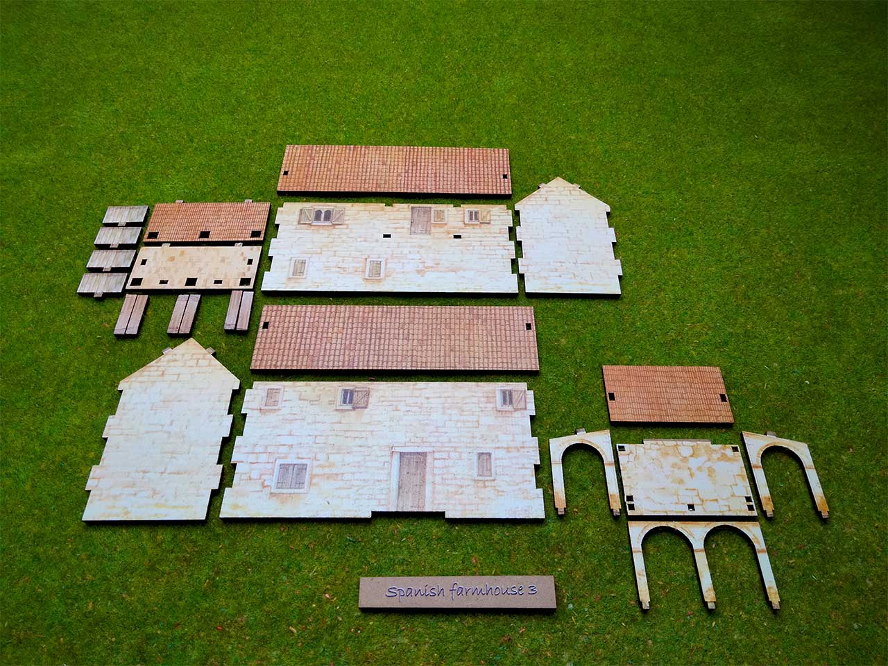 28mm Spanish Farmhouse 3