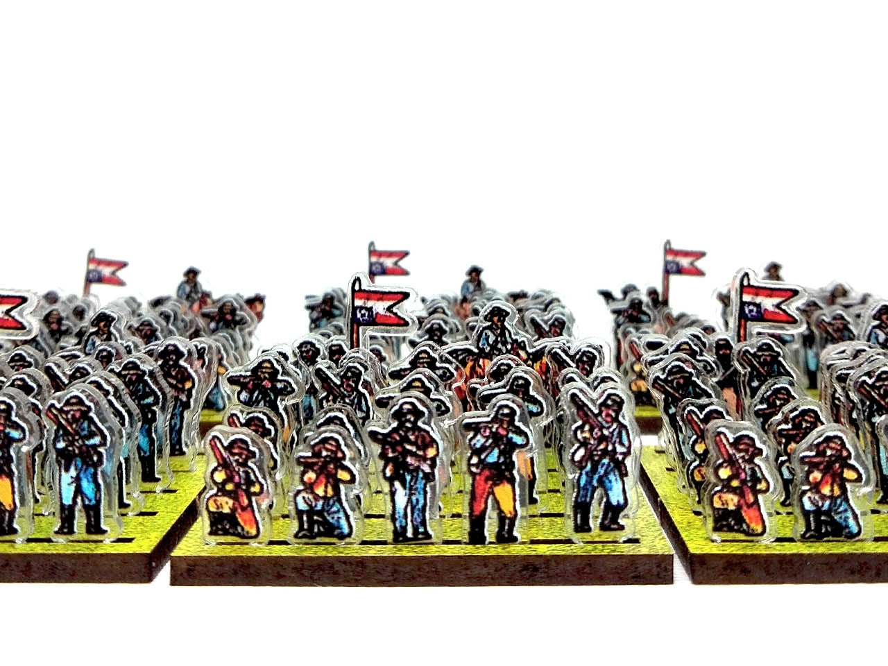 Dismounted Confederate Cavalry