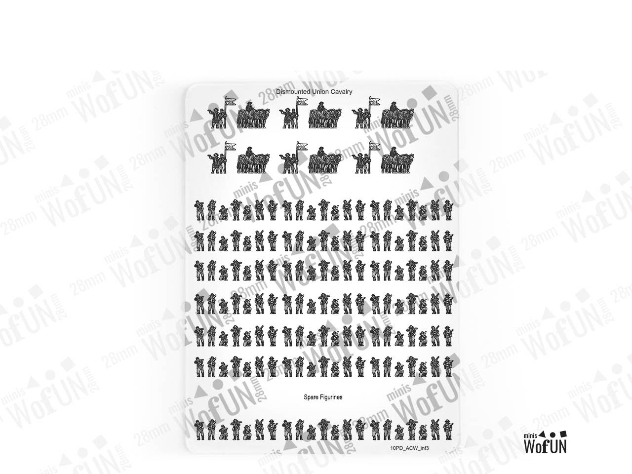Dismounted Union Cavalry
