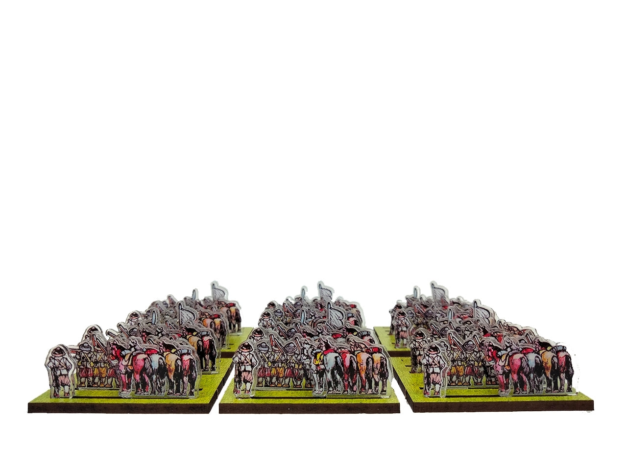 White Dismounted Dragoons