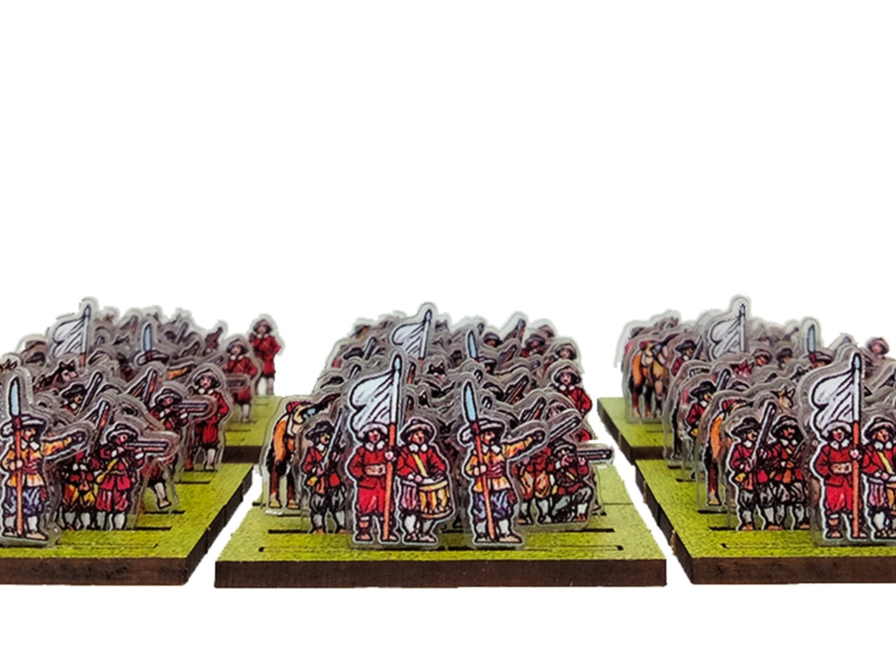 Red Dismounted Dragoons