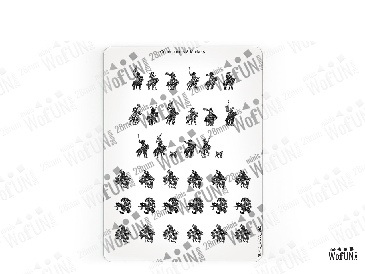 Generals & Casulaties Markers