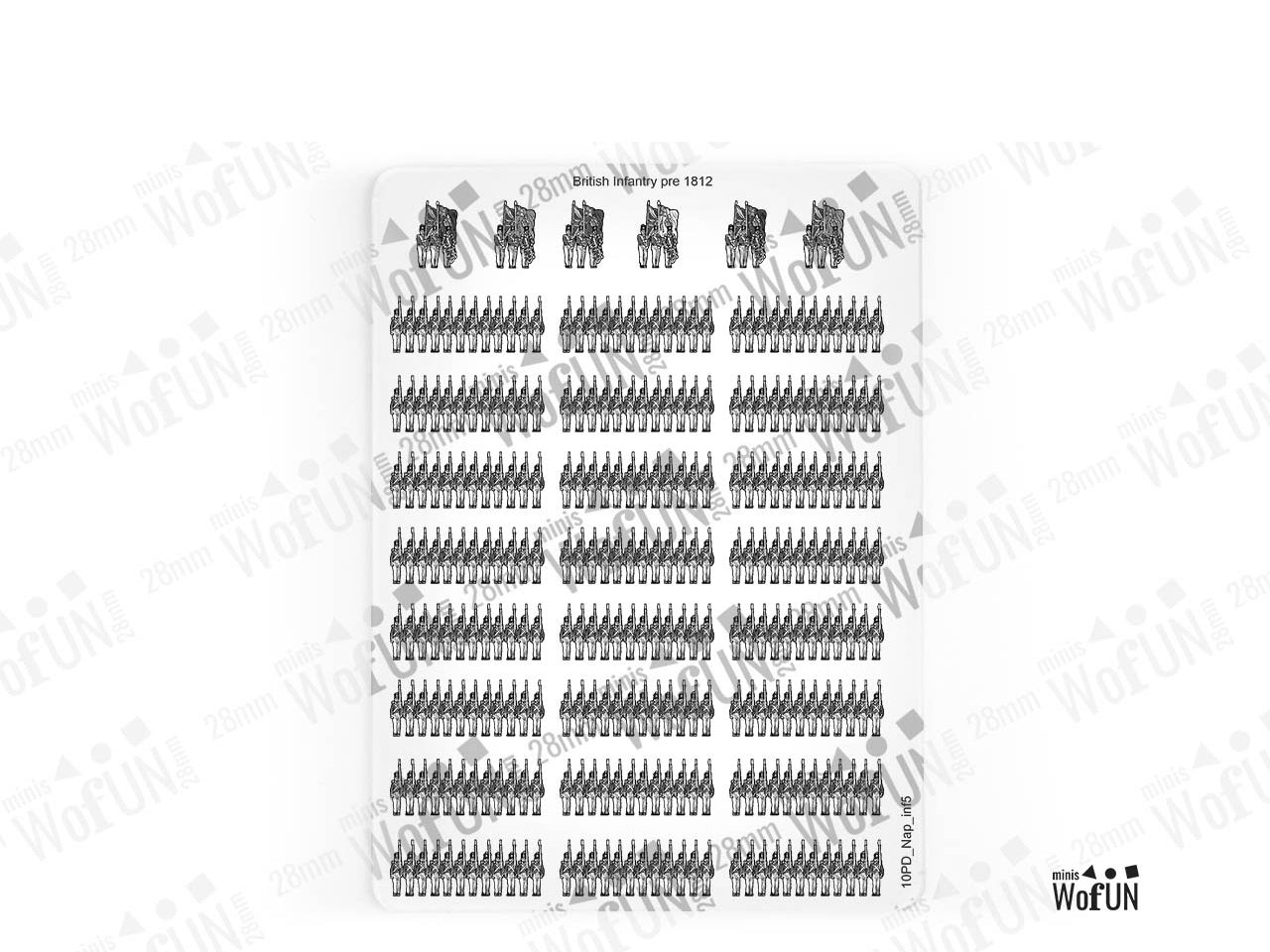 British Line Infantry Pre 1812