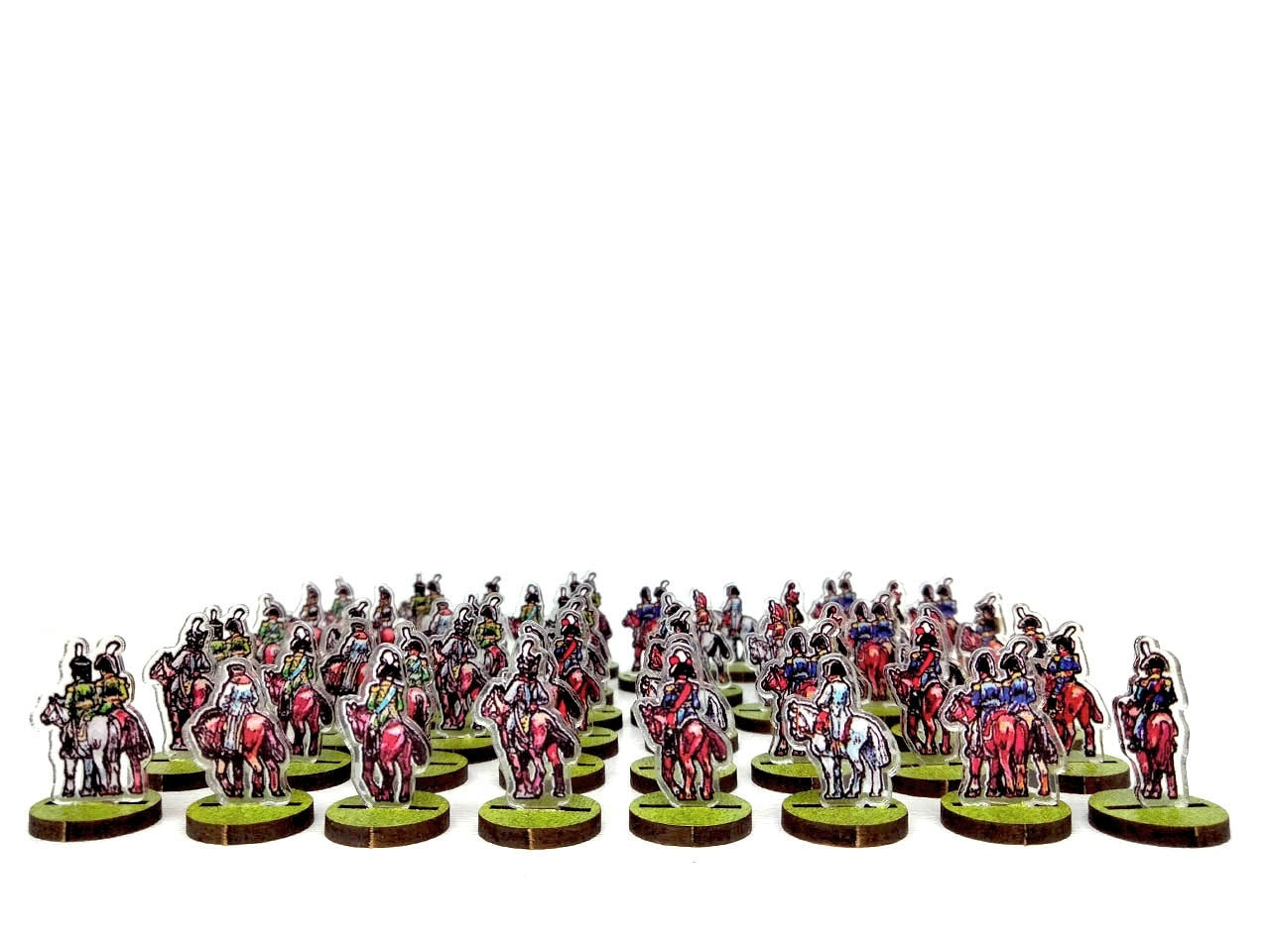 French and Russian Commanders