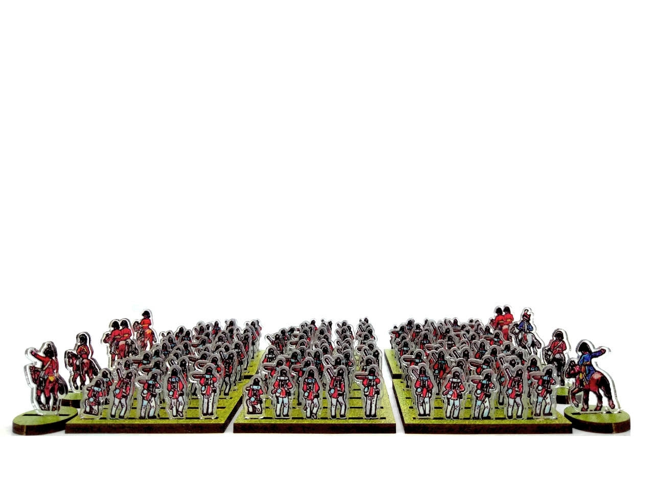 British Commanders and Skirmishers