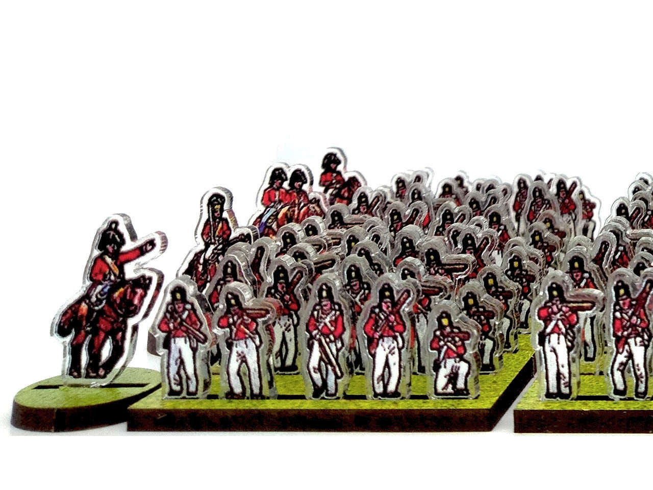 British Commanders and Skirmishers