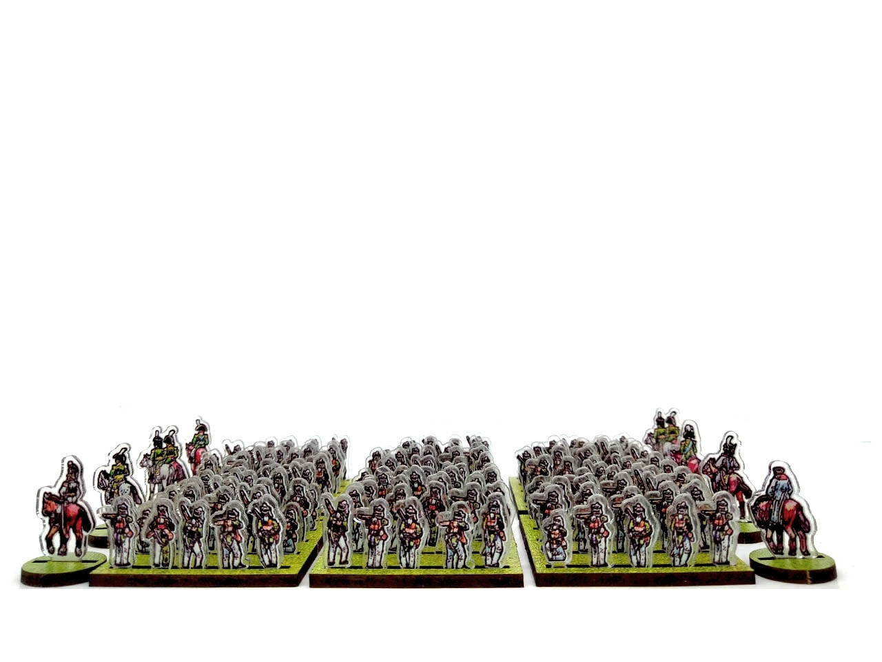 Russian Commanders and Skirmishers