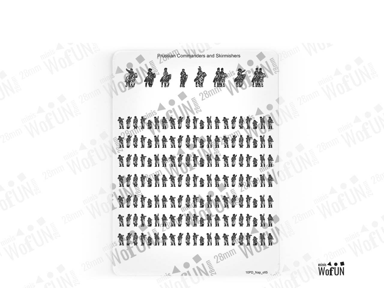 Prussian Commanders and Skirmishers