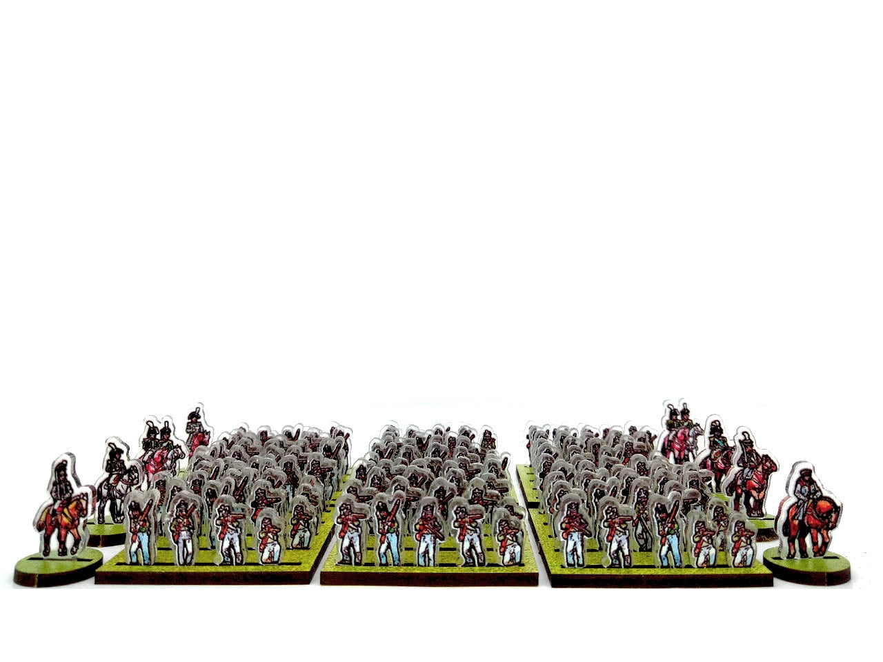 Russian Commanders and Skirmishers