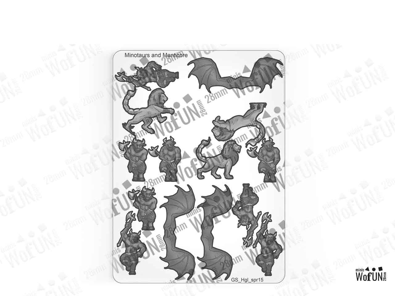 Minotaurus and Manticore