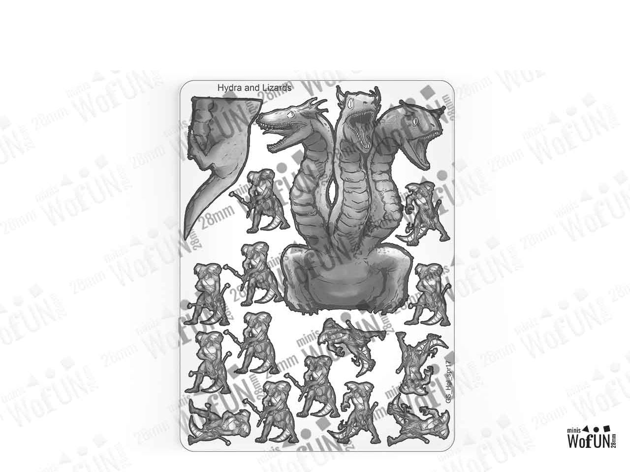 Hydra and Lizards (The Fortress)