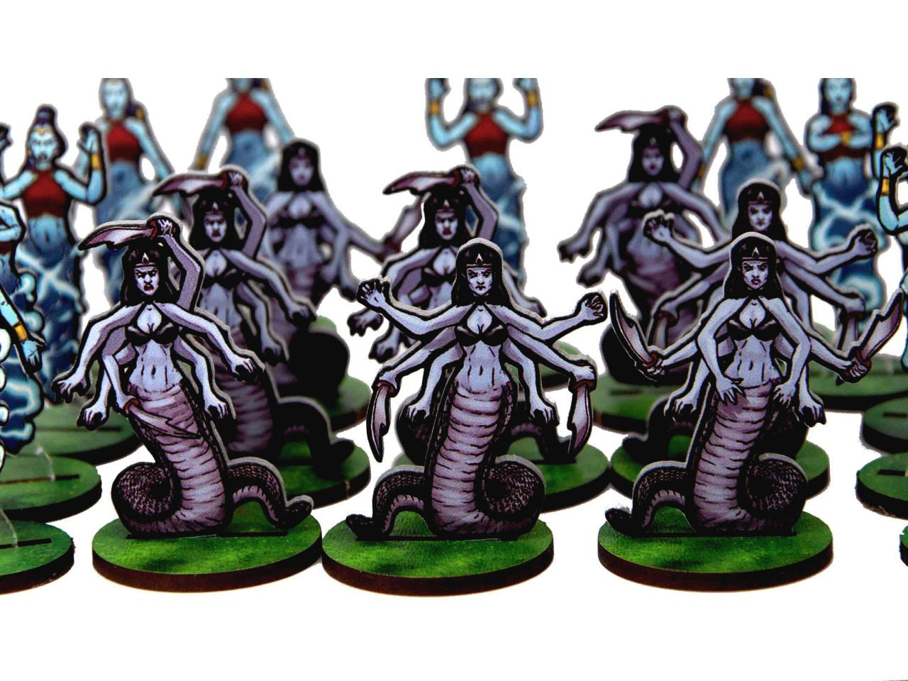 Genies and Nagas (The Tower)