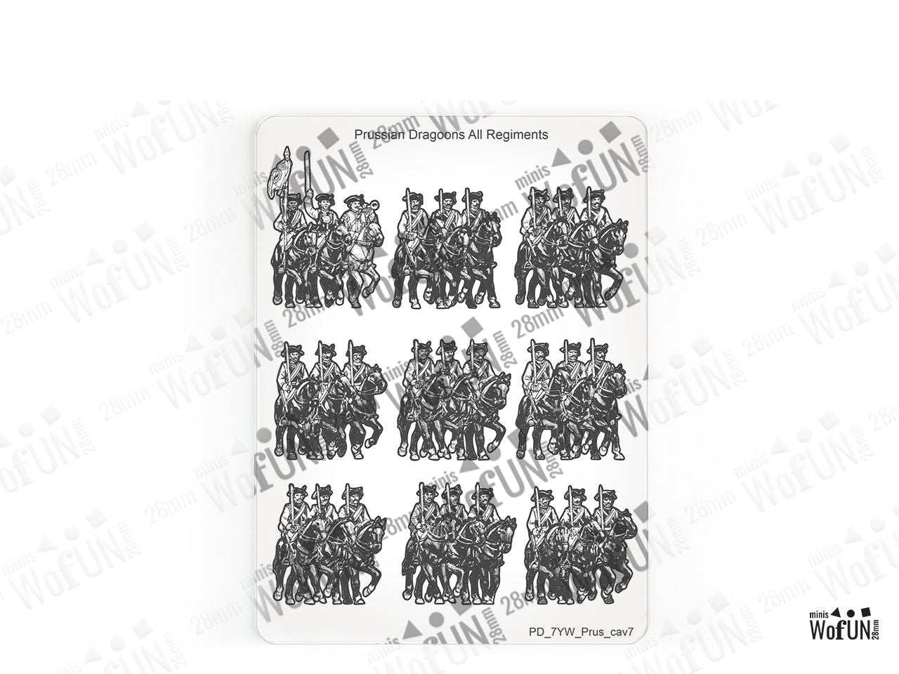 Prussian Cuirassiers All Regiments