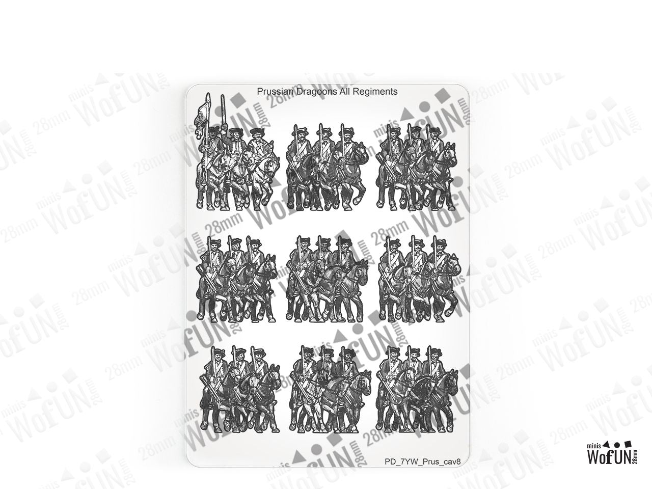 Prussian Dragoons All Regiments