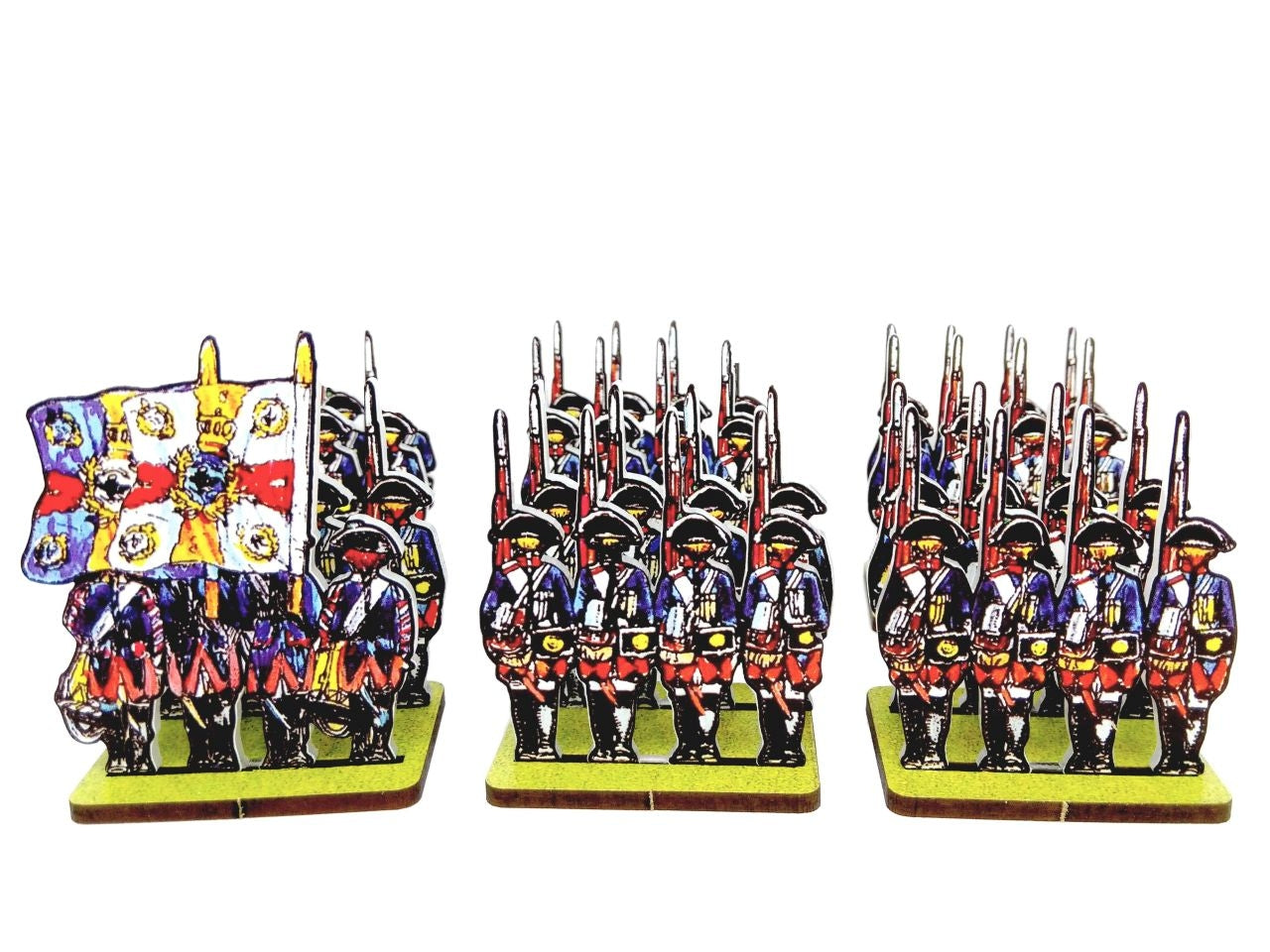 Infantry Regiments 8,12 and 25 Second Battalion