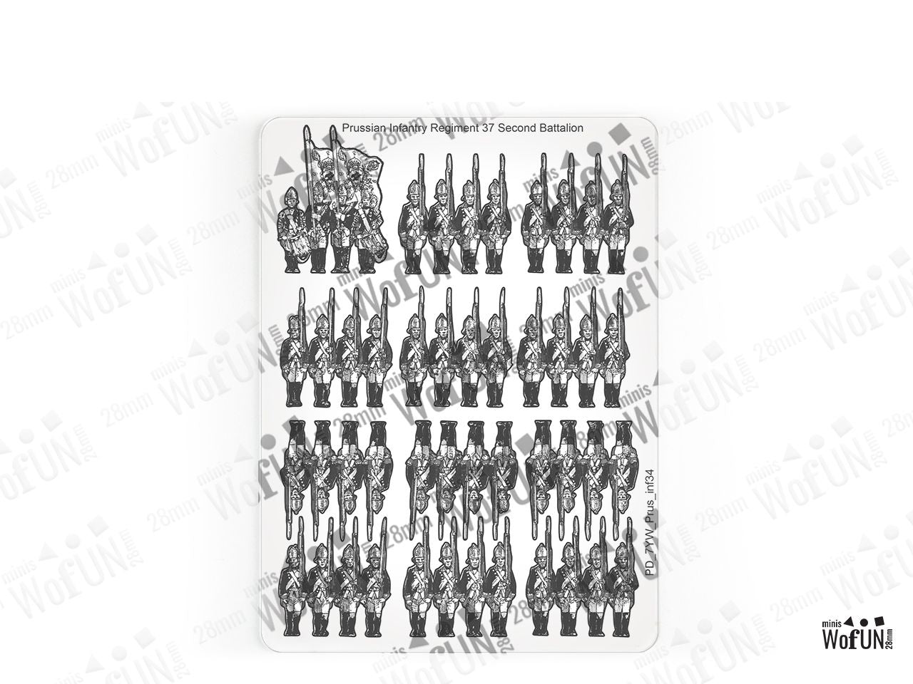 Infantry Regiment 37 (Fusilier) Second Battalion