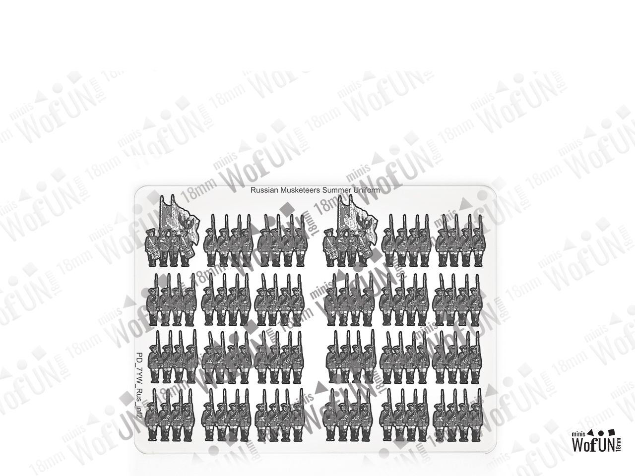 Russian Musketeers Summer Uniform