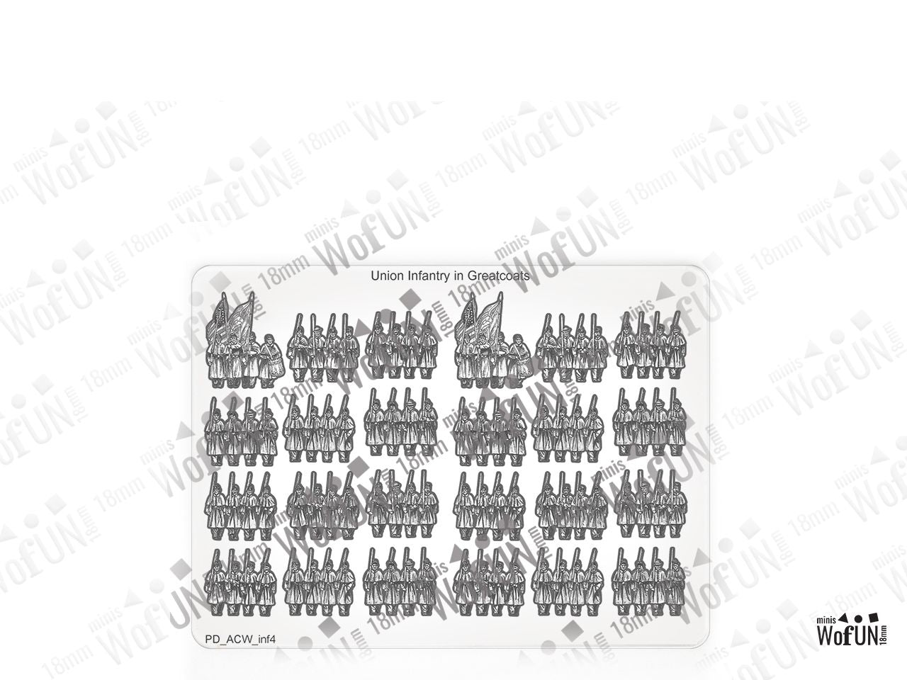 Union Infantry in Greatcoats
