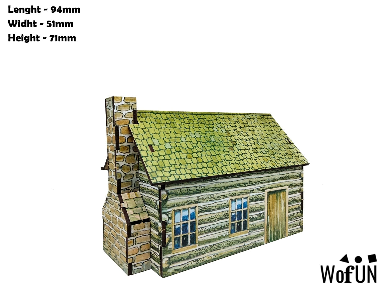 18mm Log House