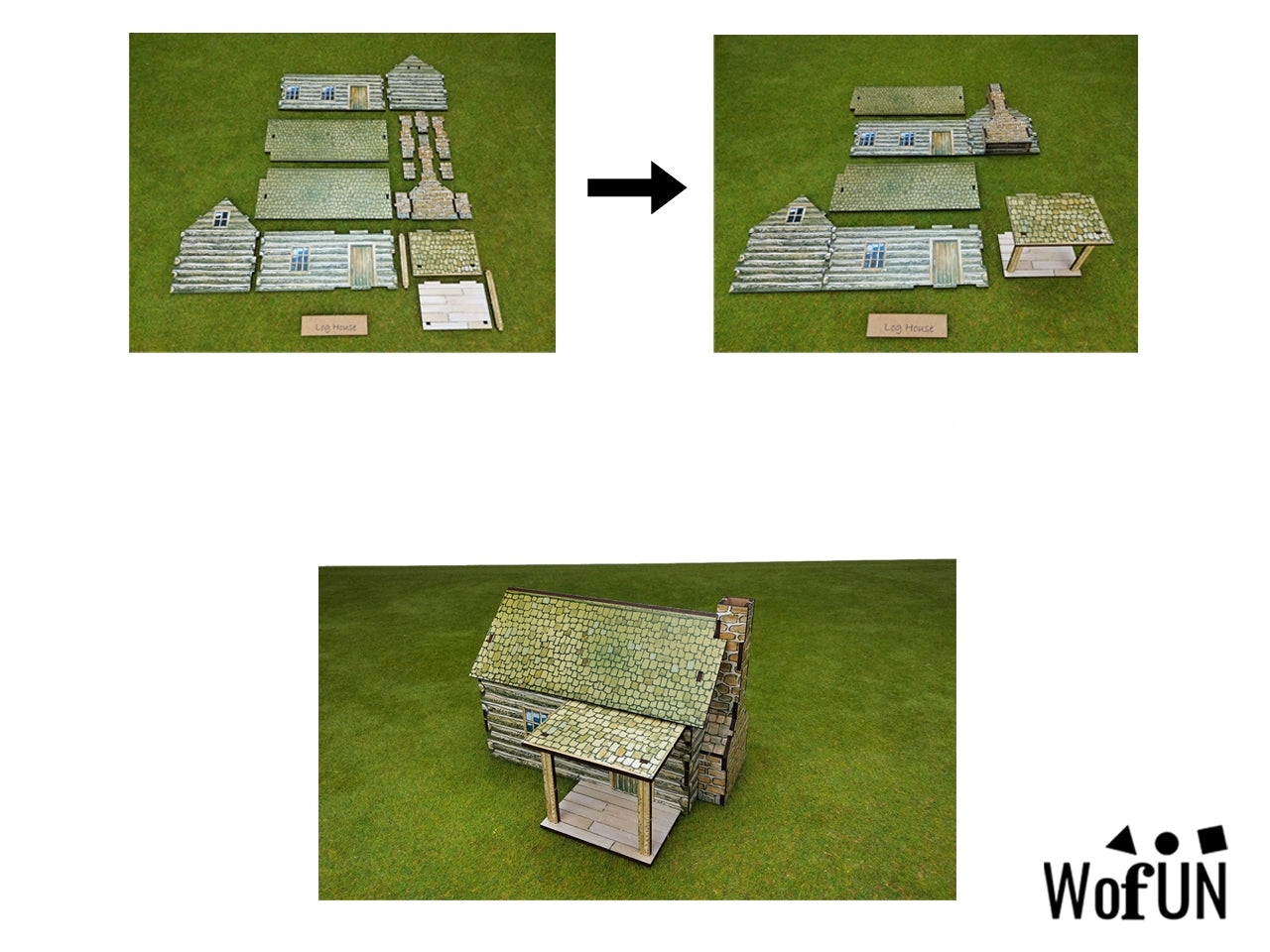 28mm Log House