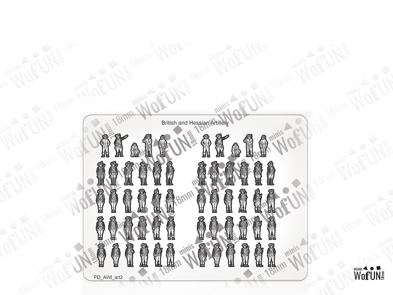 British and Hessian Artillery