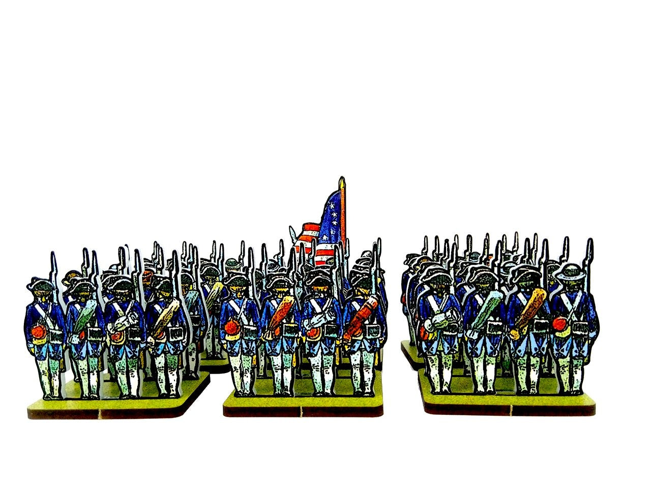 American Continental Infantry Blue Facings