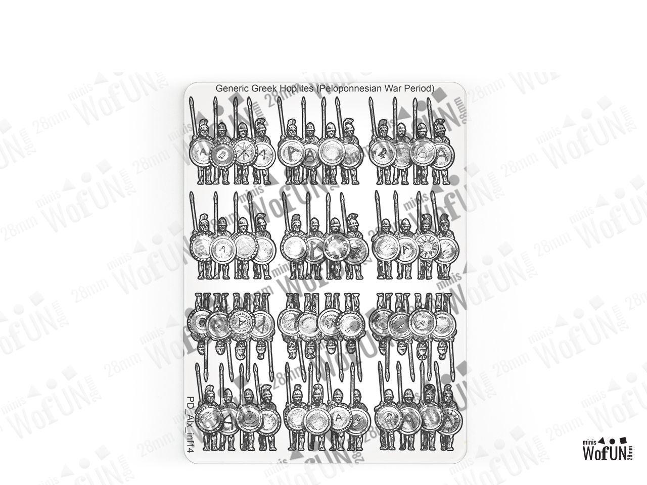 Greek Generic Hoplites (Peloponnesian War Priod)