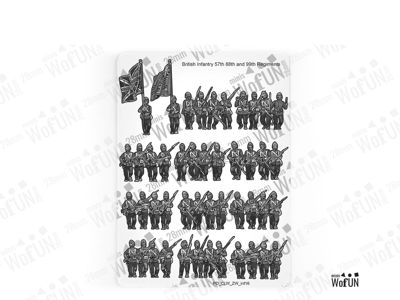 British infantry 57th & 88th & 99th - v2