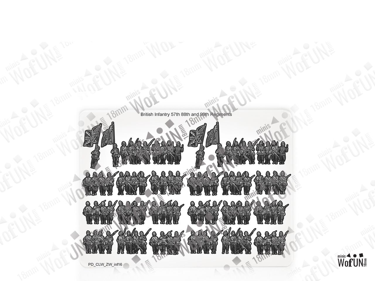 British infantry 57th & 88th & 99th - v2
