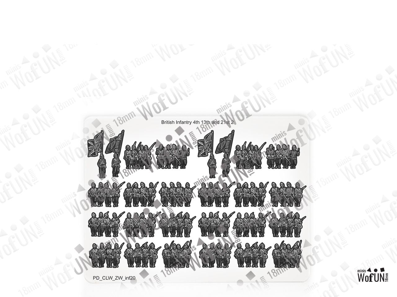 British Infantry 4th & 13th & 21th - v2