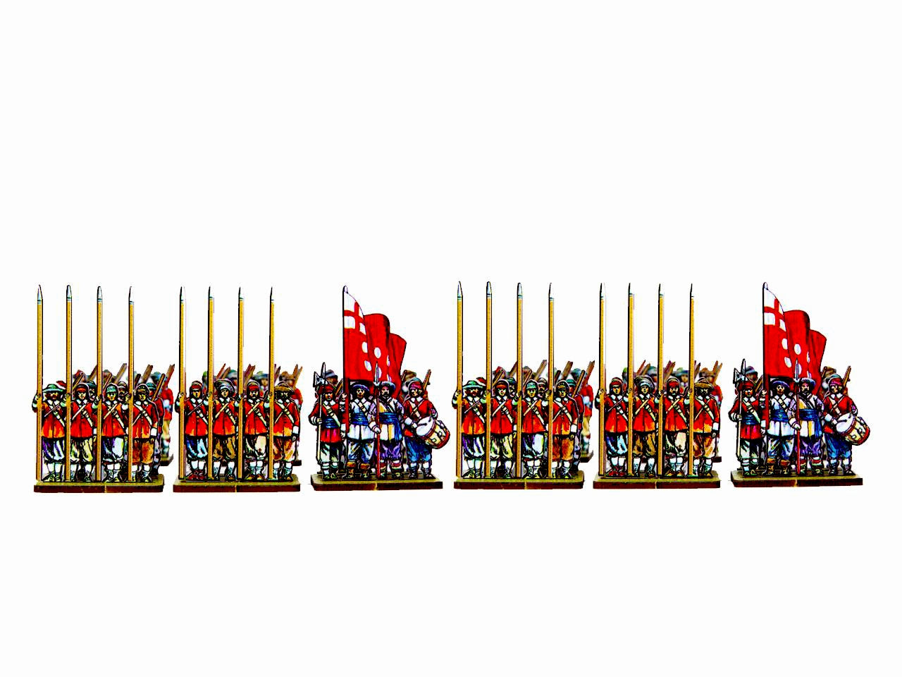 Redcoat and New Model Army Regiment