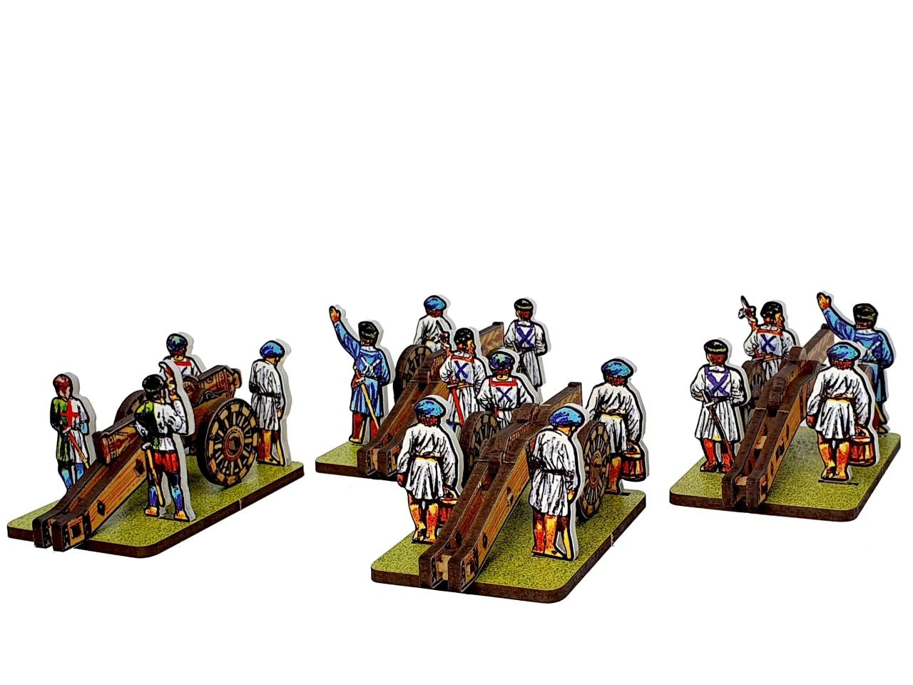 Artillery and Crews For Scots