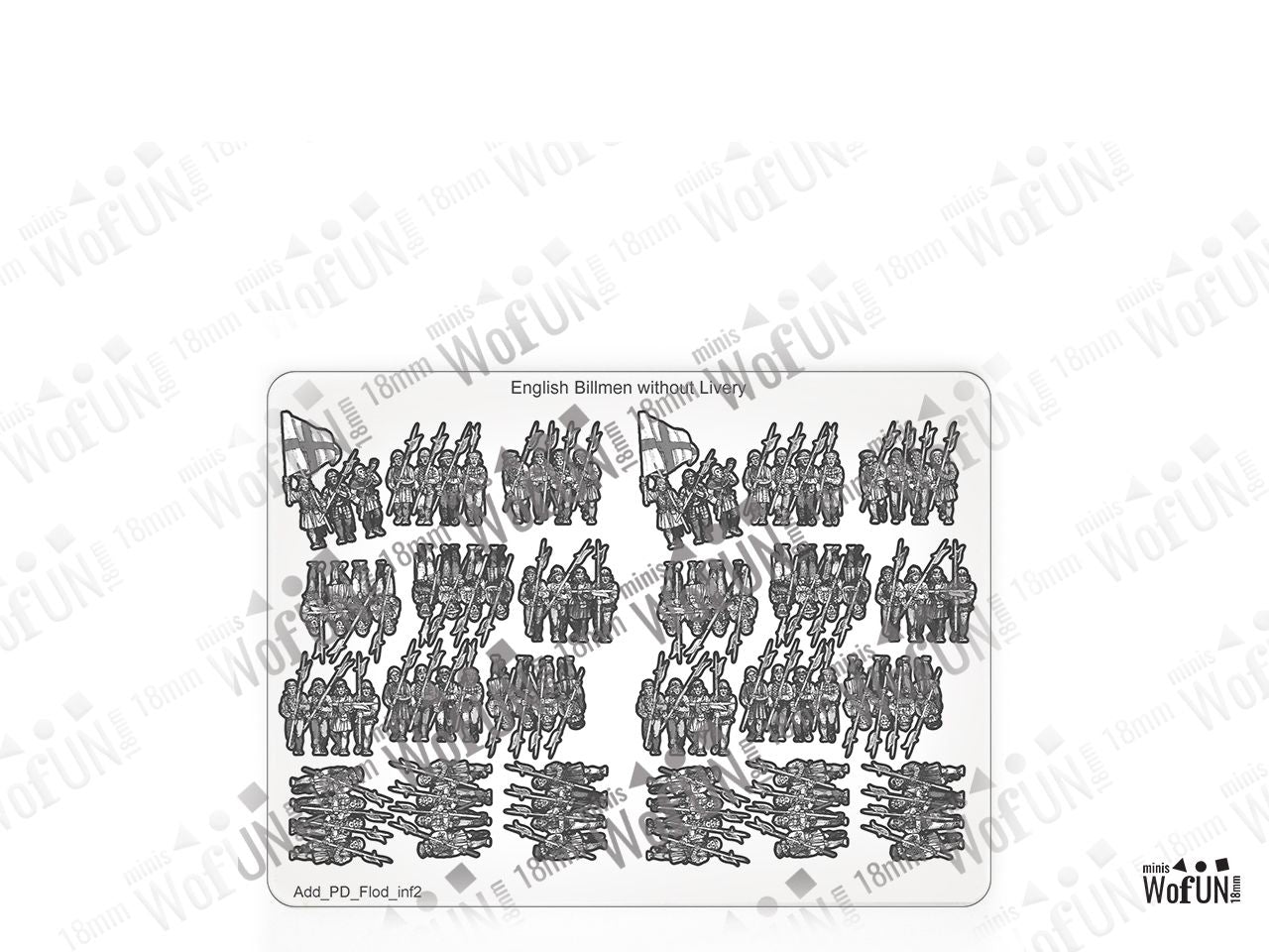 English Billmen Without Livery Coats