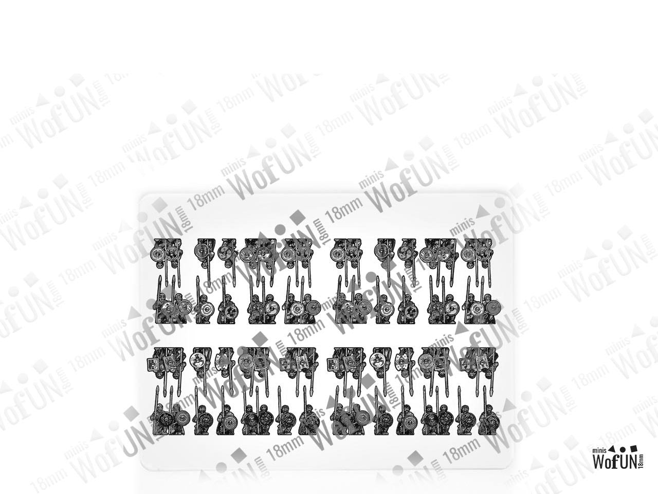 Barbarian' British Invaders Shield Wall