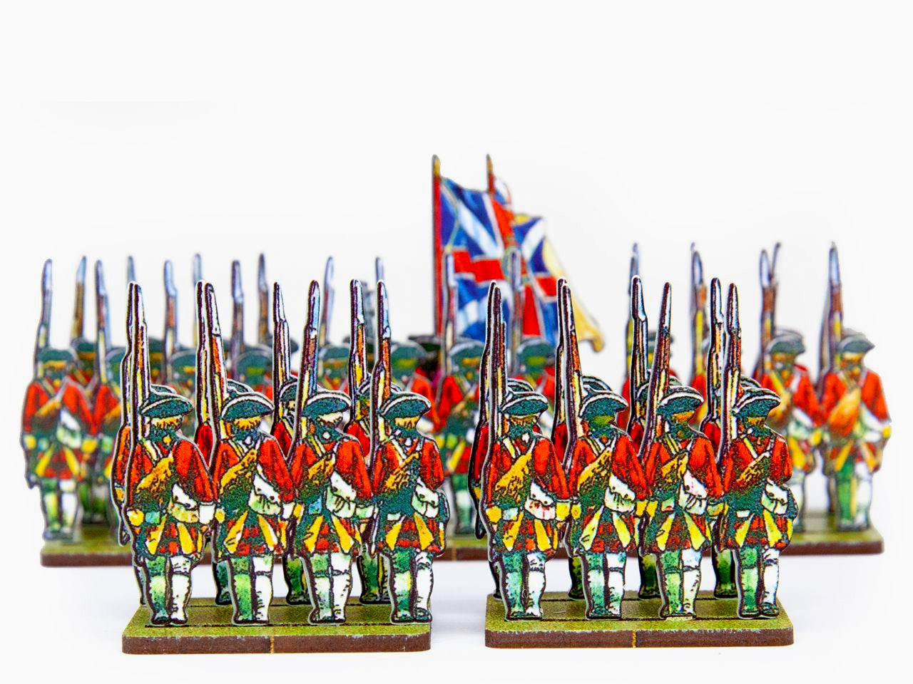 British Army Infantry Yellow Facings