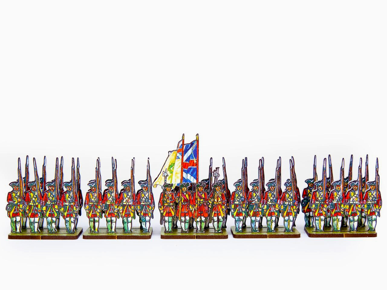 British Army Infantry Yellow Facings