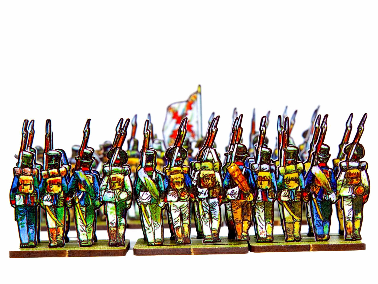 Spanish Infantry - blue coats