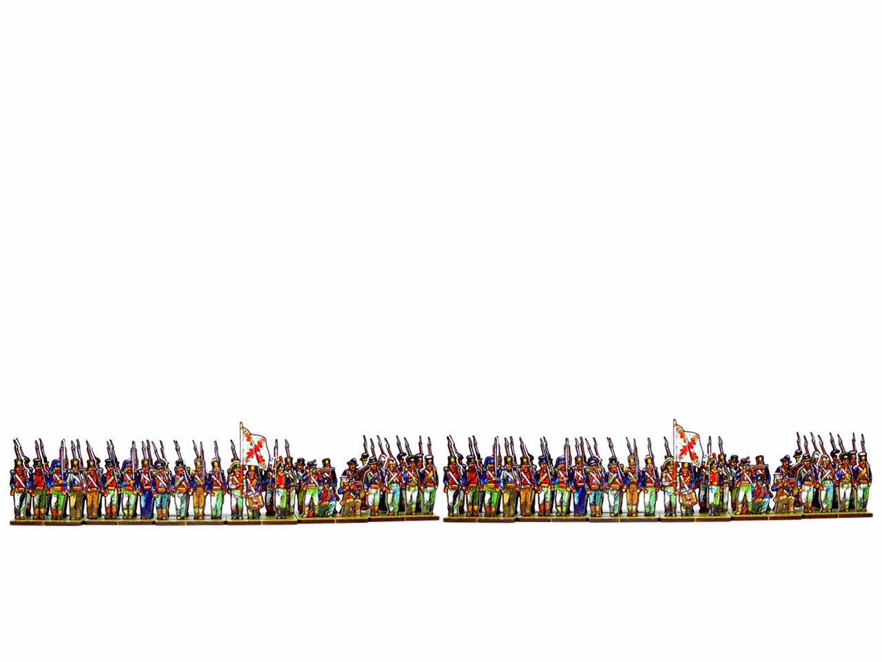 Spanish Infantry - blue coats