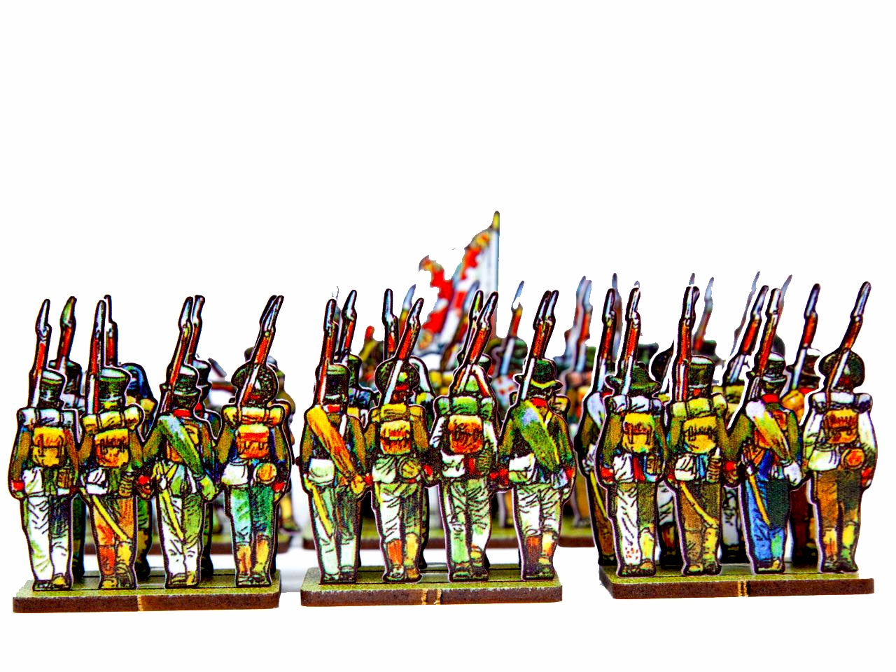 Spanish Line Infantry - brown coats