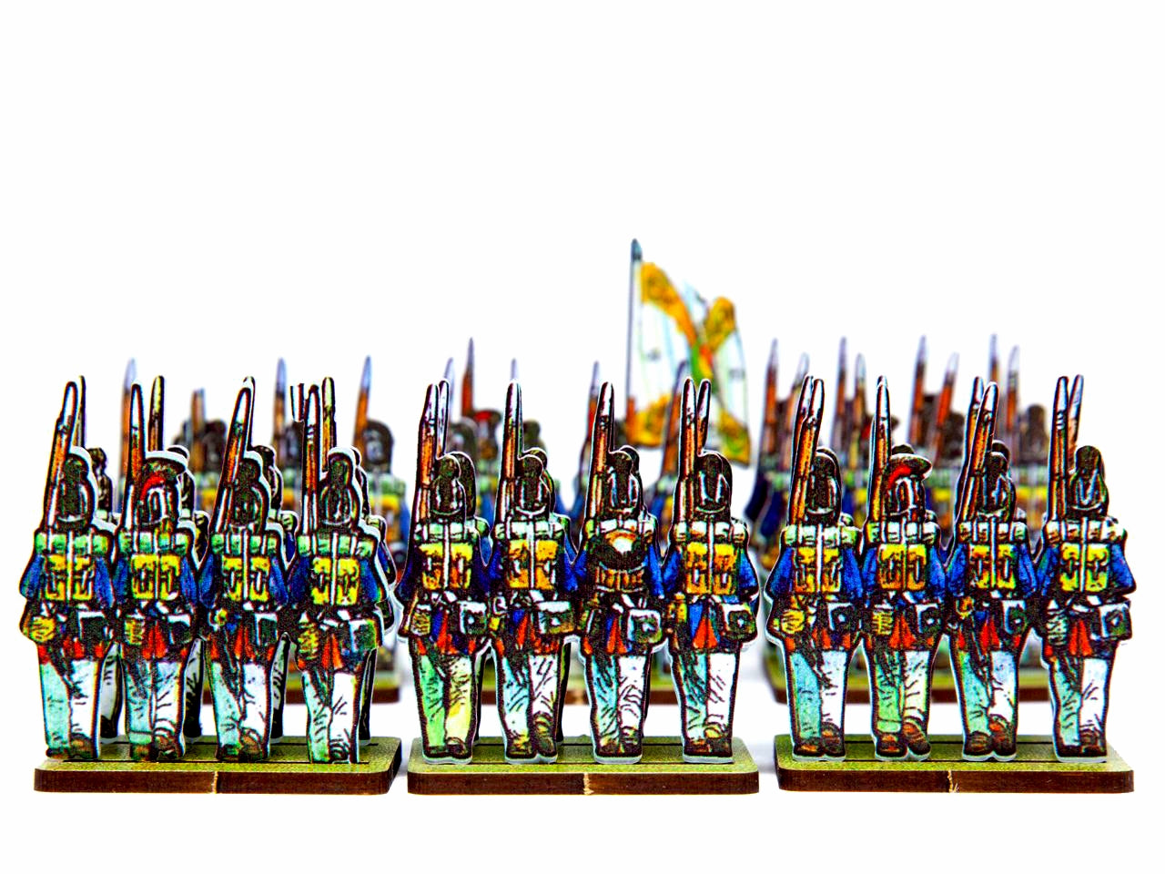 Baden Centre Companies, 4th Regiment