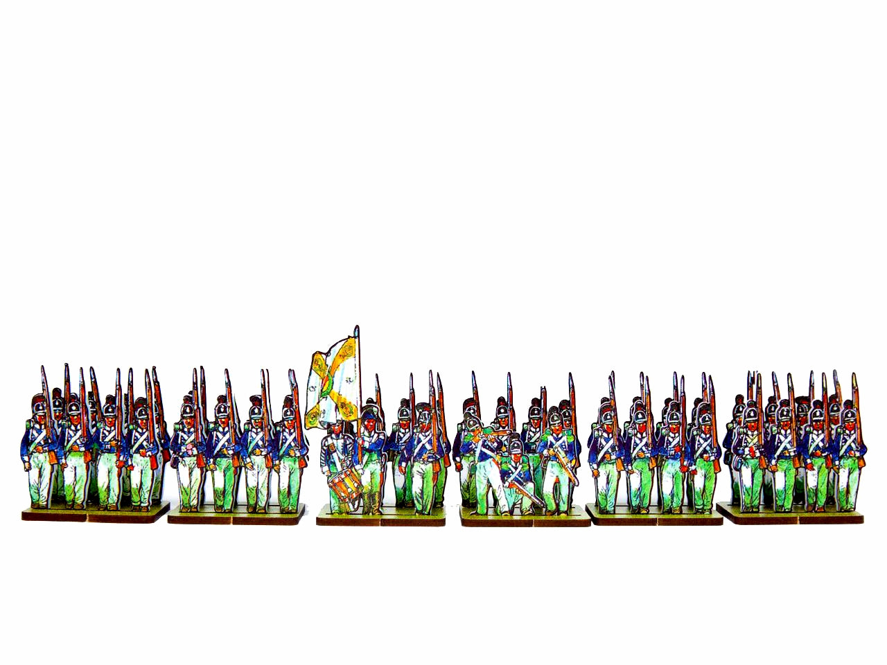 Baden Centre Companies, 4th Regiment
