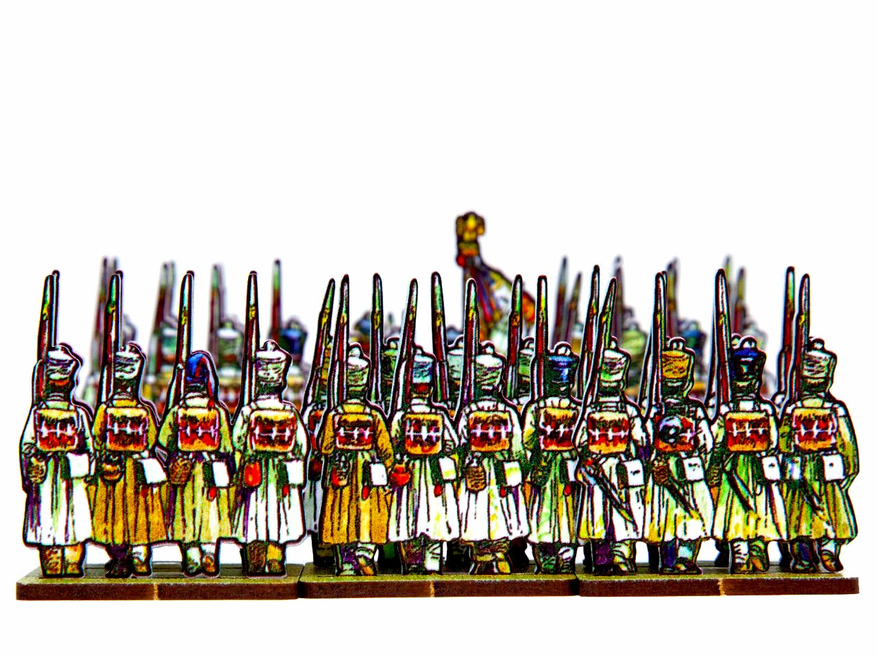 French Line Infantry in Dustcoats