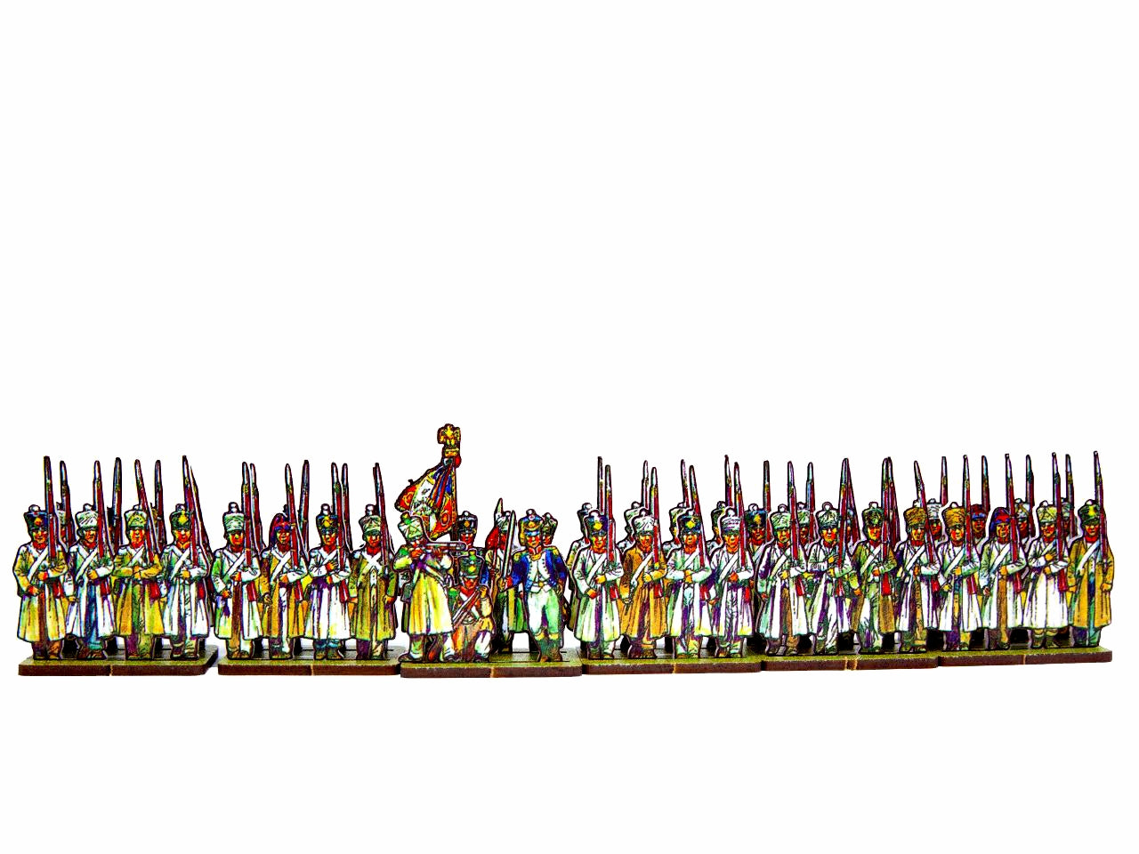 French Line Infantry in Dustcoats