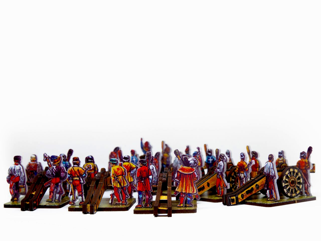 Artillery Crews and Guns