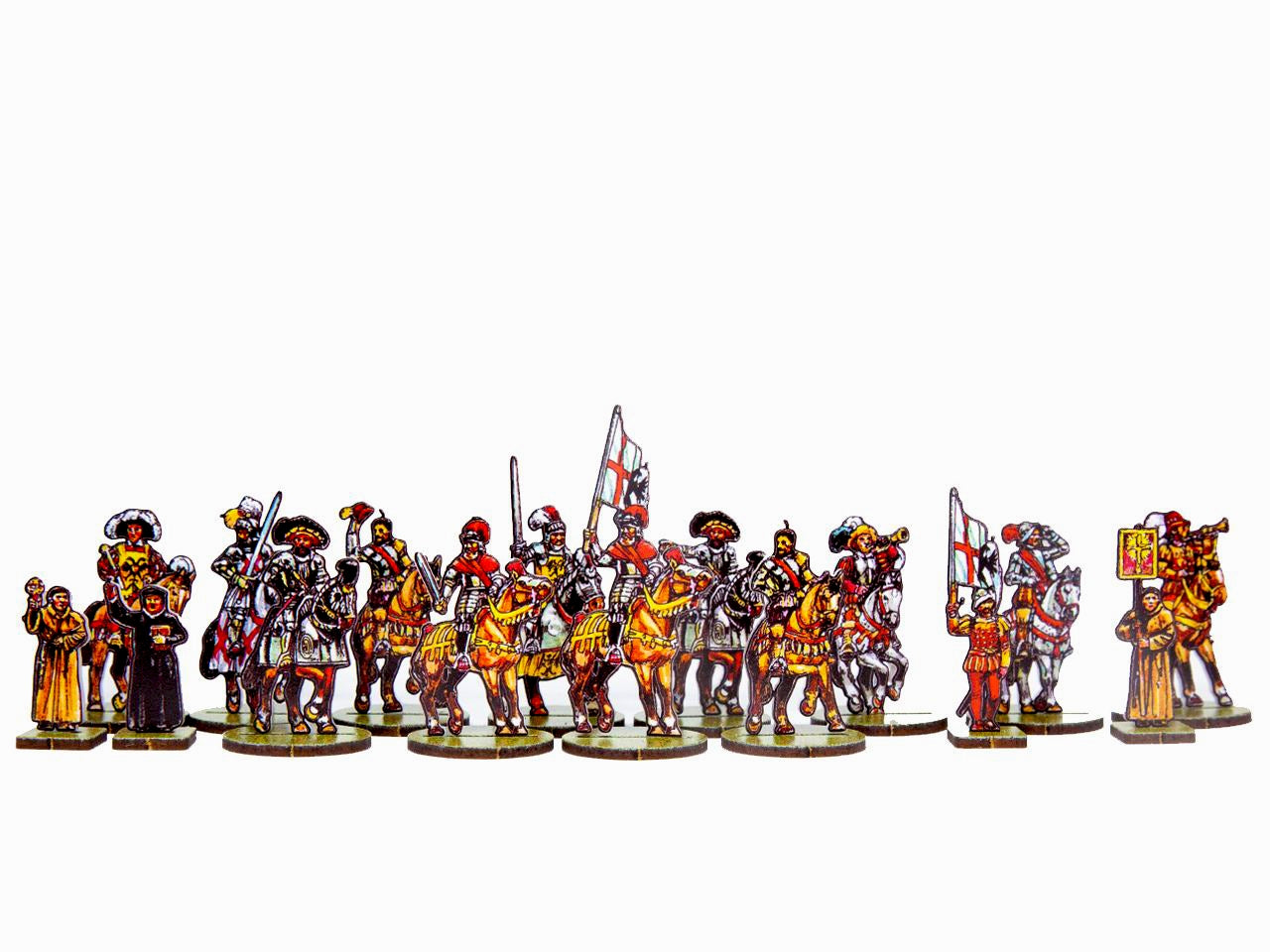Imperial and Spanish Mounted Officers