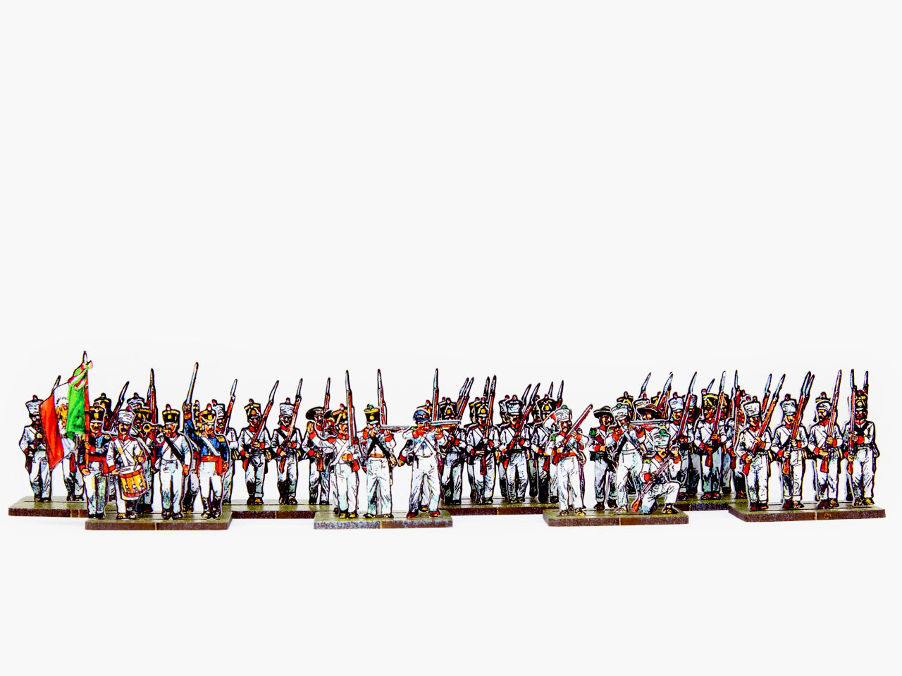 Mexican Infantry in Fatigue Uniform